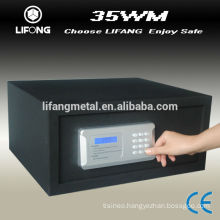 Hotel safe box with time lock